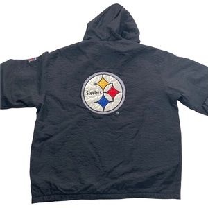 Vintage Steelers STARTER jacket. Zip up style. Size XXL